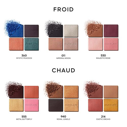 GUERLAIN-Ombres G - Eyeshadow 4 colors